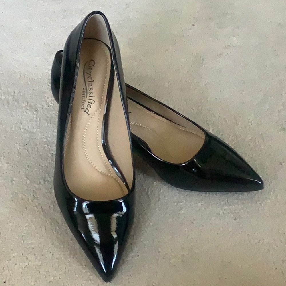 CityClassified Black Heels